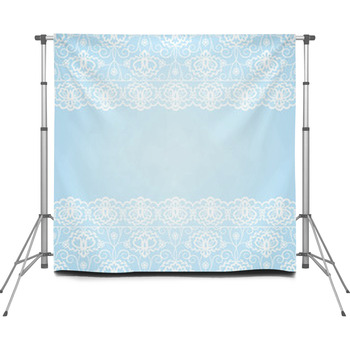 Lace Fabric Background Custom Size Backdrop