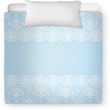 Lace Fabric Background Toddler Duvet