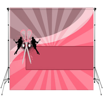 Lacrosse Background Custom Size Backdrop