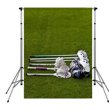 Lacrosse Equipment Pole Pocket Backdrop