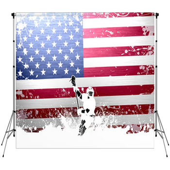 Lacrosse Fleece Backdrop