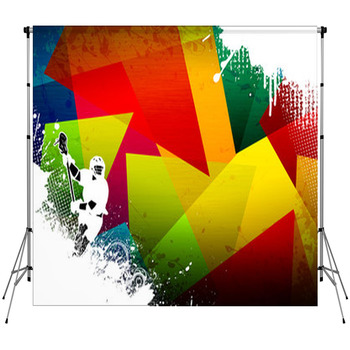 Lacrosse Fleece Backdrop