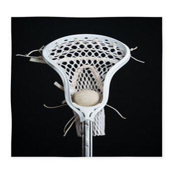 Lacrosse Head With Ball Custom Size Floor Mat