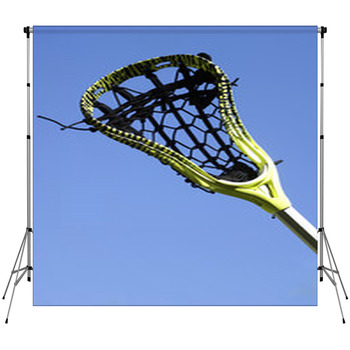 Lacrosse Stick In The Sky Custom Size Backdrop