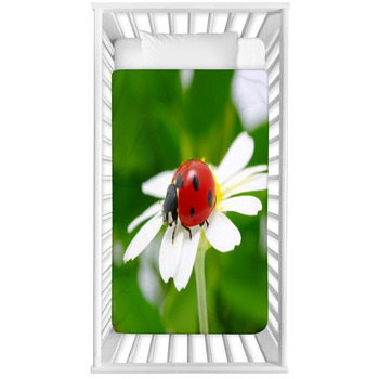 Ladybug Baby Crib Comforter