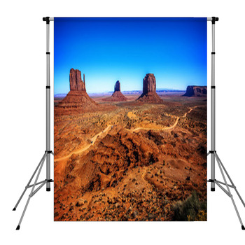 Landscape At Monument Valley Pole Pocket Backdrop
