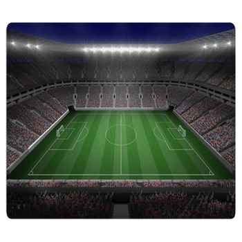 Large Football Stadium With Lights Area Rug