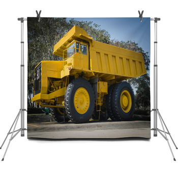 Large Haul Truck Fleece Backdrop
