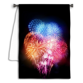 Large Professional Fireworks Display Towel