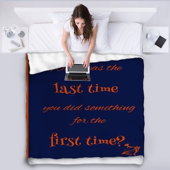 Last Time Fleece Blanket