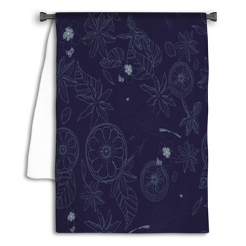 Lemons With Leafs Towel