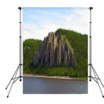 Lena pillars Pole Pocket Backdrop