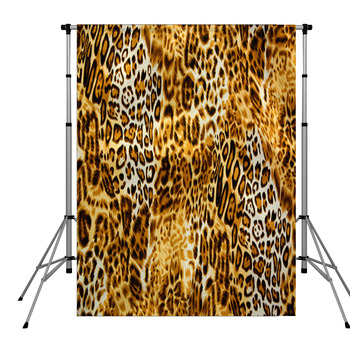 Leo, Animal Swatch ~ Seamless Pole Pocket Backdrop