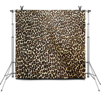 Leopard Background Fleece Backdrop
