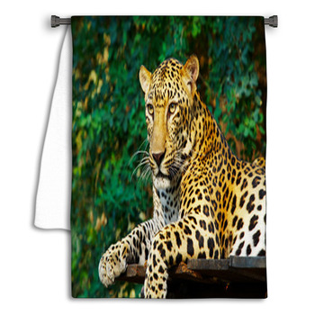 Leopard Cat Towel