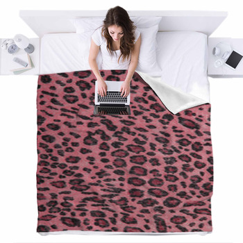 Animal print sales blankets and throws