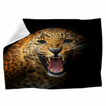 Leopard Fleece Blanket