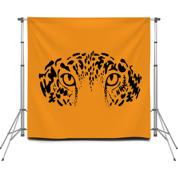 Leopard, Jaguar Custom Size Backdrop