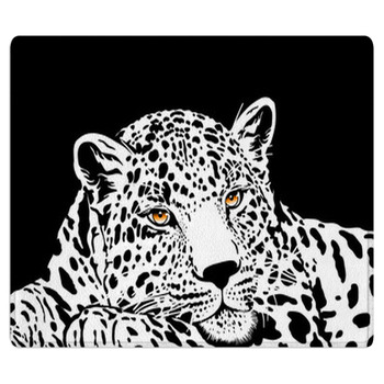 Leopard With Gold Eyes Area Rug