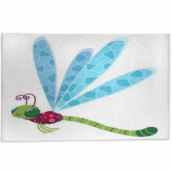 Libélula Volando Area Rug