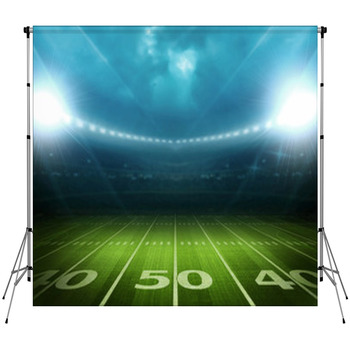 Light Of Stadium Custom Size Backdrop