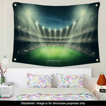 Football wall tapestry best sale