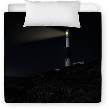 Lighthouse By Night Toddler Comforter