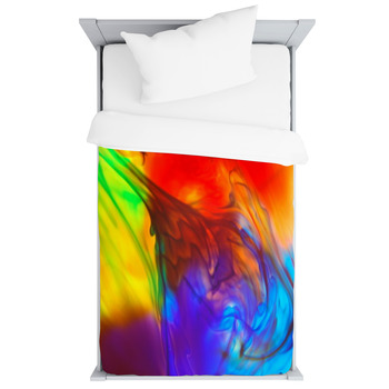 rainbow baby comforter
