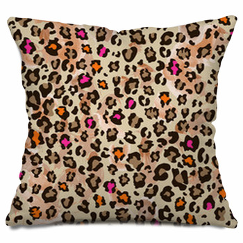 Leopard Print Throw Pillows Cases Shams
