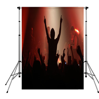 Live Concert - The Band And The Pole Pocket Backdrop