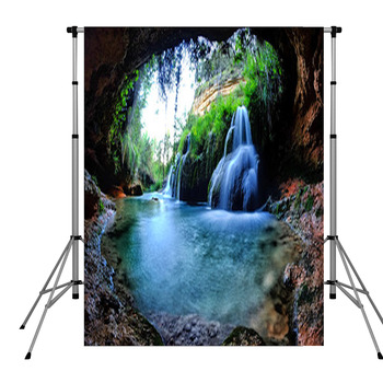 Living In A Cave Pole Pocket Backdrop