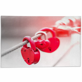 Lock In Hart Shape Area Rug