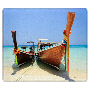 Long Tailed Boat At Koh Rok (Rok Island), Area Rug
