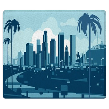 Losa Angeles Skyline Area Rug