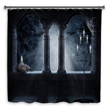 Macabre Window Custom Size Shower Curtain