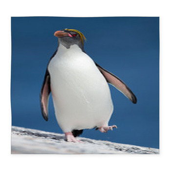 Macaroni Penguin Walking From The Custom Size Floor Mat