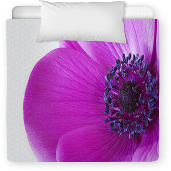 Macro Inside A Purple Anemone Flower Toddler Comforter