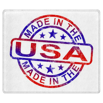 Made In USA Stamp Shows American Products Or Area Rug