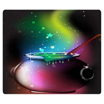 Magic Cauldron With A Potion Bath Mat