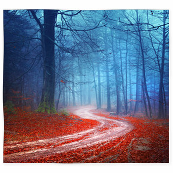 Magic Forest Road Custom Size Floor Mat