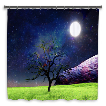 Magic Night Shower Curtain
