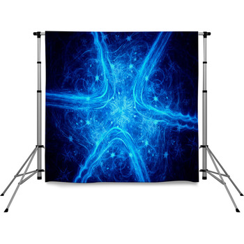 Magical Plasma Explosion Pole Pocket Backdrop