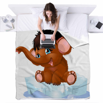 Mammoth Fleece Bed Blanket