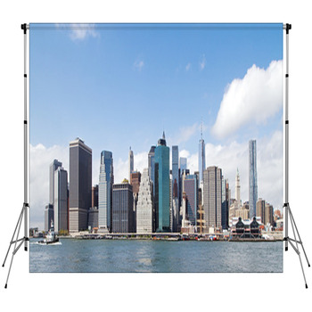 Manhattan Panorama Custom Size Backdrop