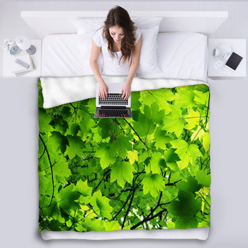 Maple Fleece Blanket