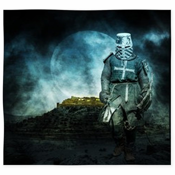 Medieval Crusader Custom Size Floor Mat
