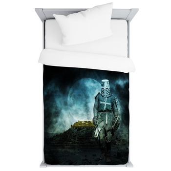 medieval crib bedding