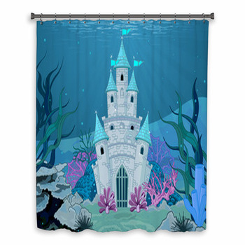Castle Shower Curtains Mats Towels Personalize