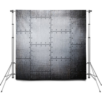 Metal Plates Background Custom Size Backdrop