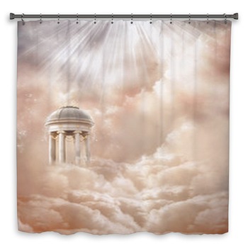 Meu Mundo 366 Custom Size Shower Curtain